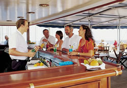 sea cloud II lido bar, Sea Clou II Cruise